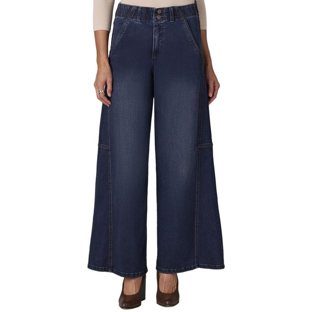 Wit & Wisdom Womens Skyrise Wide Leg Pant